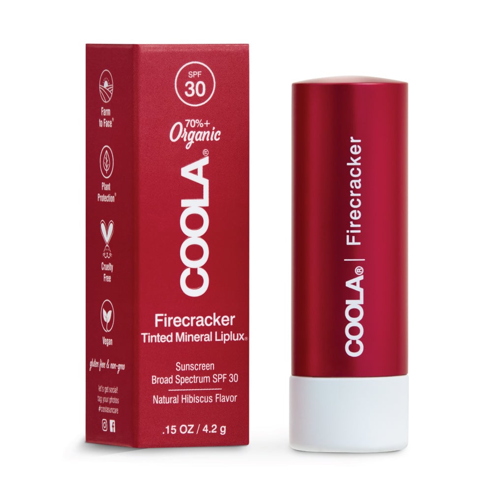 Coola Liplux Organic Tinted Lip Balm Sunscreen