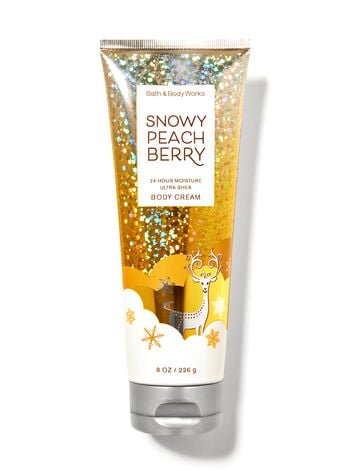 Bath & Body Works Snowy Peach Berry Ultra Shea Body Cream