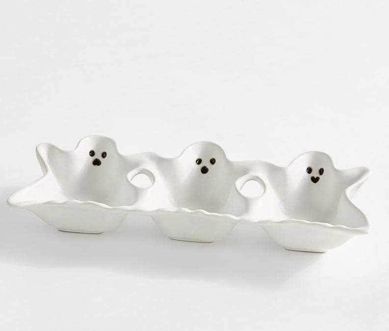 Pottery Barn Ghost Condiment Server