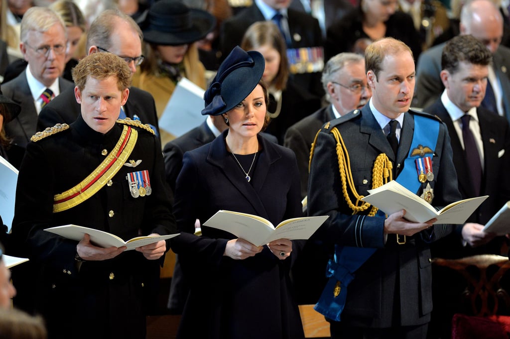 Kate Middleton and Prince William at St. Paul's Cathedral
