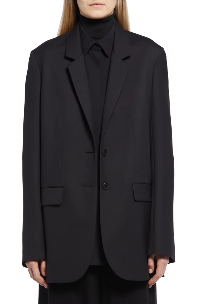 The Row Dustina Oversize Single Breasted Blazer