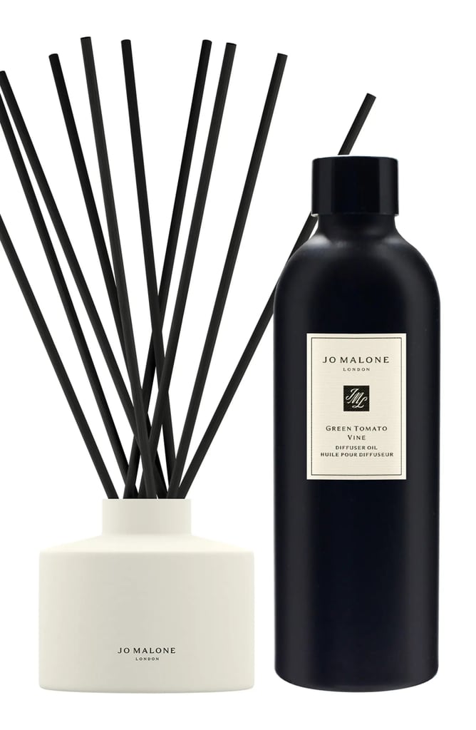 Jo Malone London Green Tomato Vine Reed Diffuser ($215)
"I've yet to meet a single sad soul on the other end of a gifted candle, but if you want to truly surprise and delight, try gifting a luxe reed diffuser instead. You get all the same benefits — like, in the case of this scent from Jo Malone, a delicious-smelling room that evokes Martha Stewart's herb garden: fresh, grassy, and brimming with ripe tomatoes — but without the need to monitor or blow out any flames before stepping away. A home that smells good all day long, without lifting a finger? That's a gift." — Kelsey Castañon, editor-in-chief