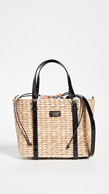 Frances Valentine Wicker Tote