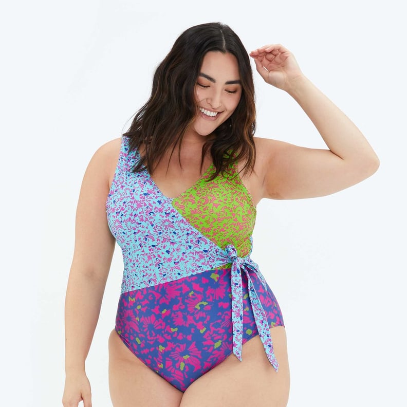 Summersalt x Tanya Taylor The Perfect Wrap One-Piece