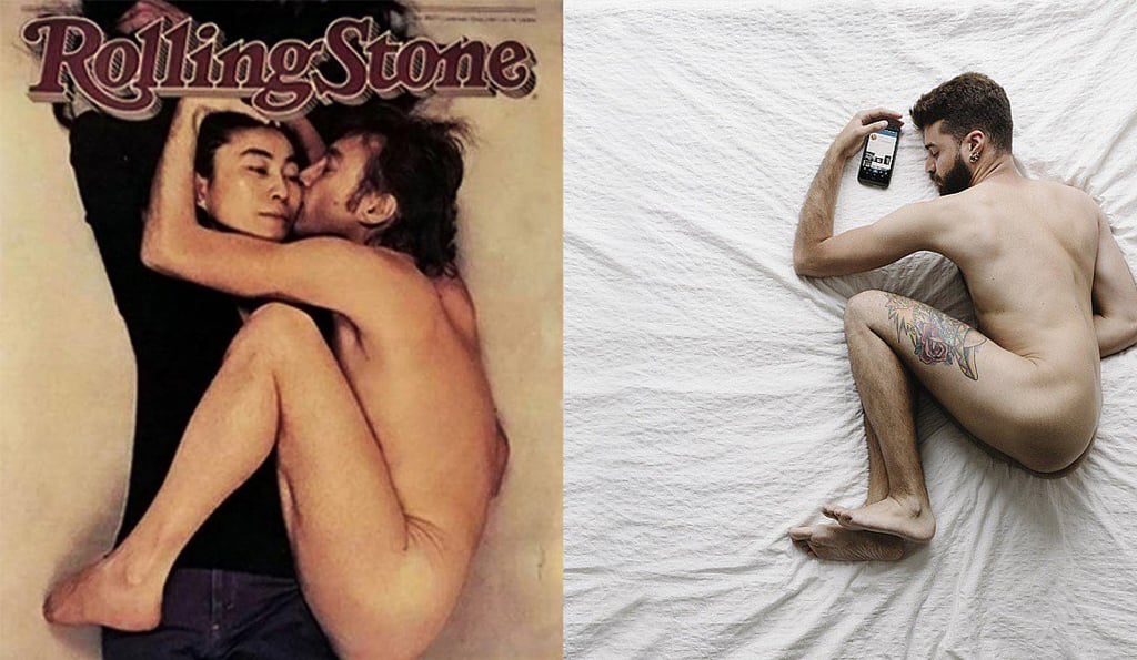 Classic Photos Recreated on Instagram