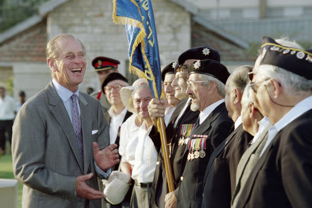 Laughing with WWII Vets in 1994