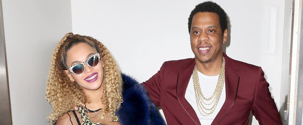 Beyonce Wearing Versace Unity Heels on JAY Z Birthday