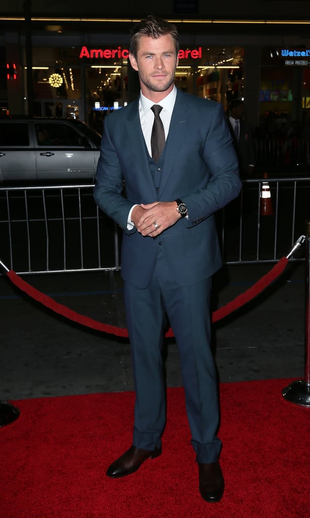 Chris Hemsworth at the LA Blackhat Premiere | Pictures