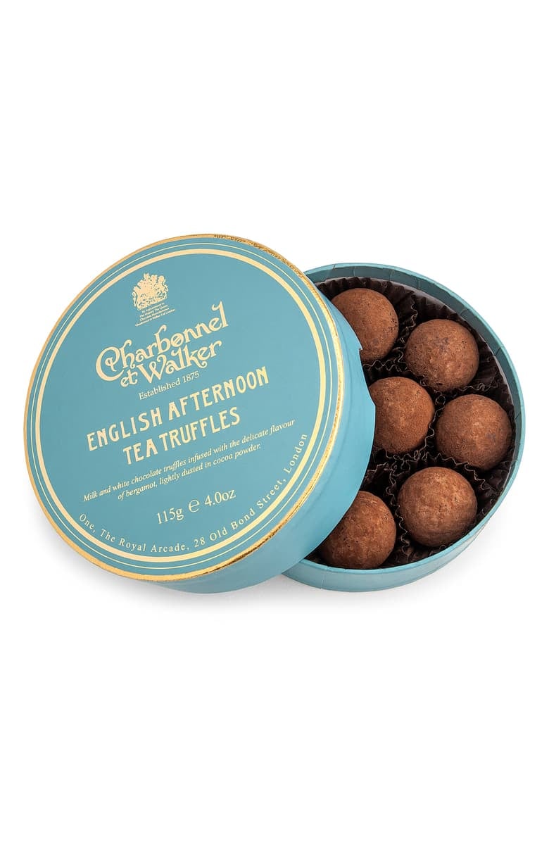 Charbonnel et Walker Flavored Chocolate Truffles in Gift Box