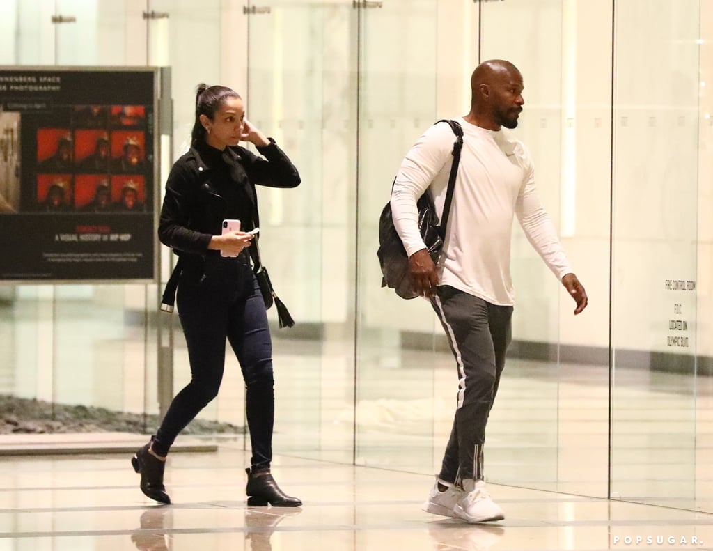 Katie Holmes With Corinne and Jamie Foxx in LA April 2019