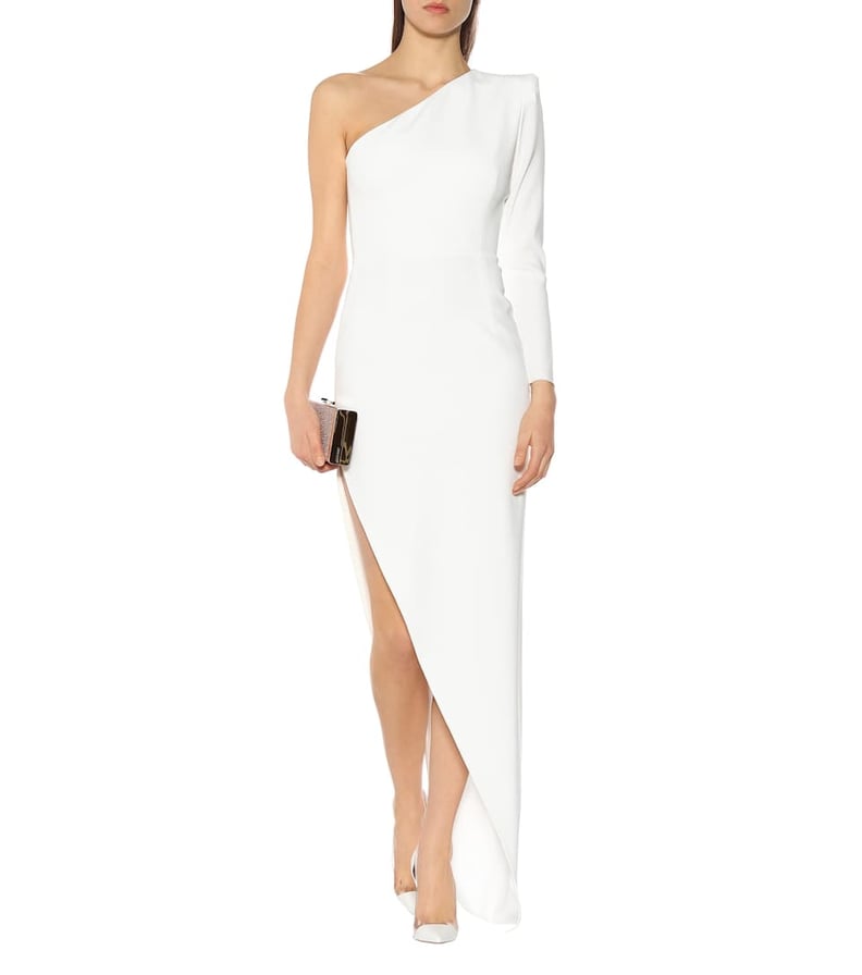 Alex Perry Jolie One-Shoulder Crêpe Gown