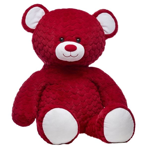 Jumbo Red Hot Red Hearts Bear