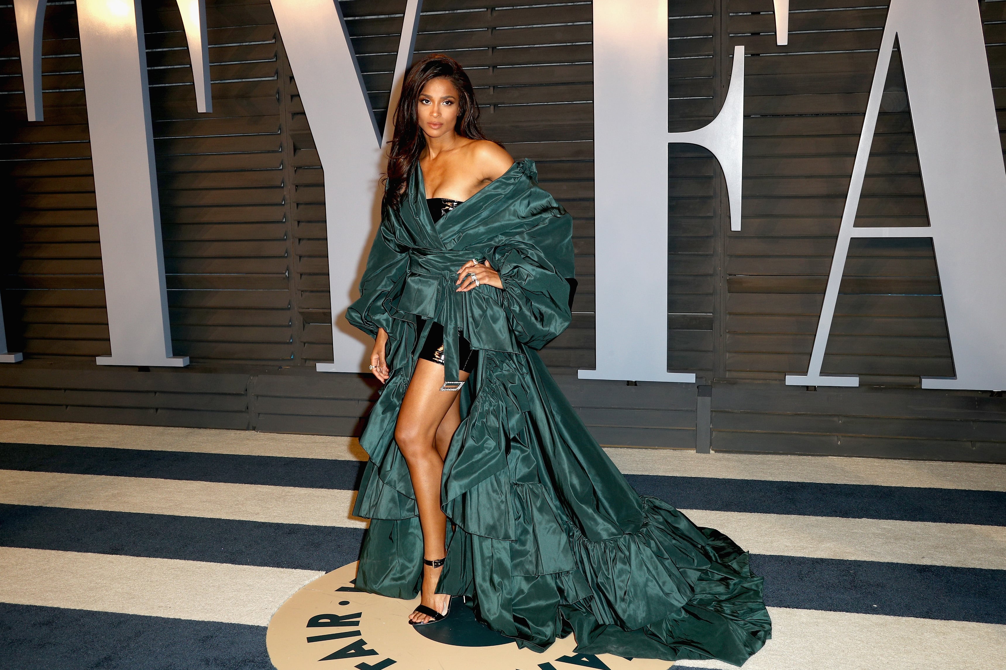ciara party dress I Night Was HadVanity Fair. Oscars 