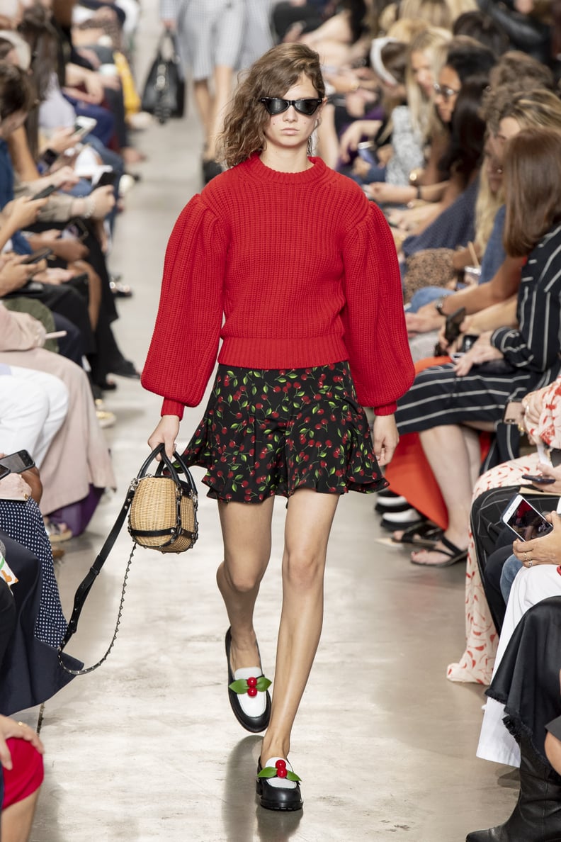 Puffy Sleeves on the Michael Kors Collection Runway at New York Fashion Week