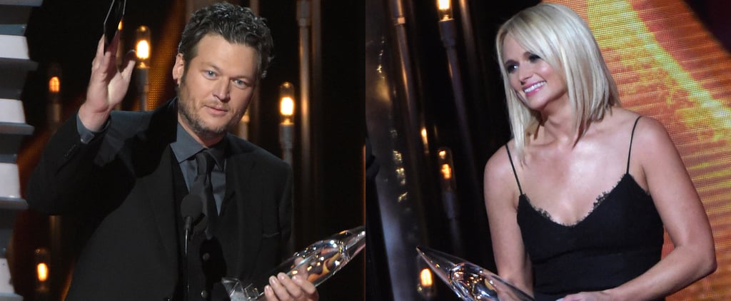 Blake Shelton and Miranda Lambert at the CMA Awards 2014