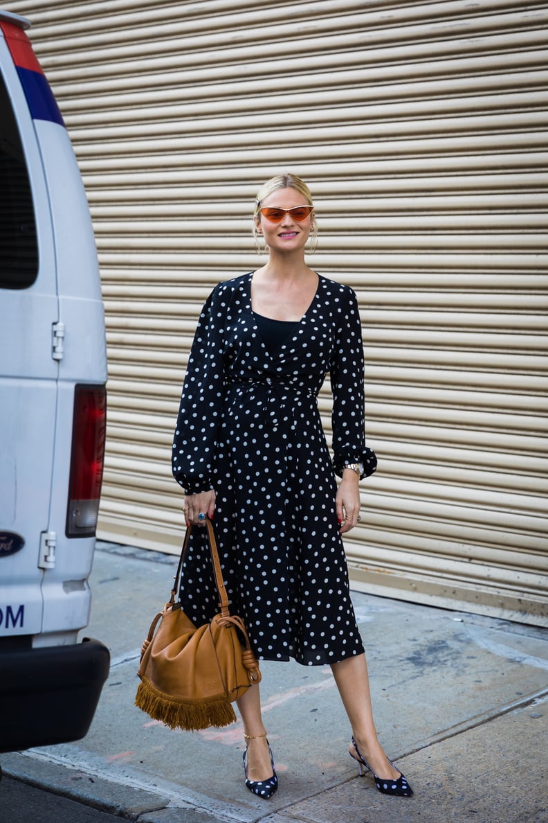 Buy Into 2 of the Most Versatile Polka-Dot Pieces: a Wrap Dress and Slingbacks