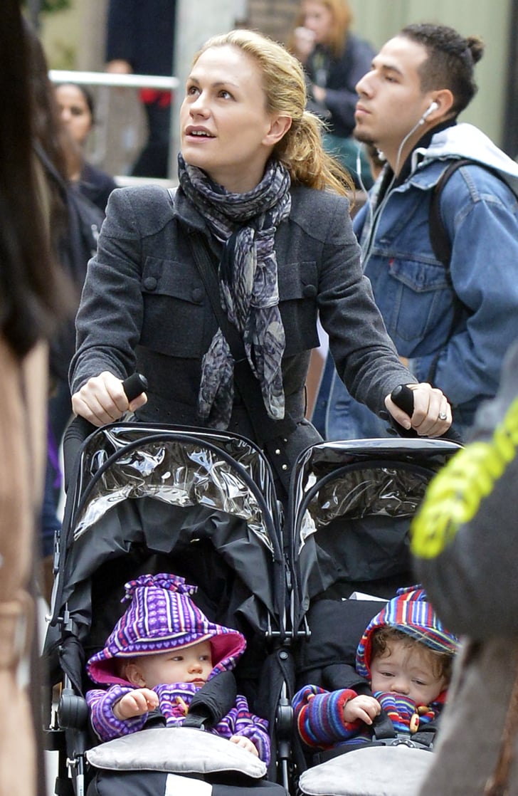 Pictures Of Anna Paquin With Twins Charlie And Poppy Moyer POPSUGAR