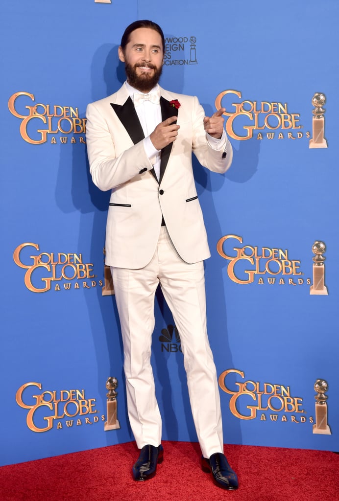Jared Leto at the Golden Globes 2015