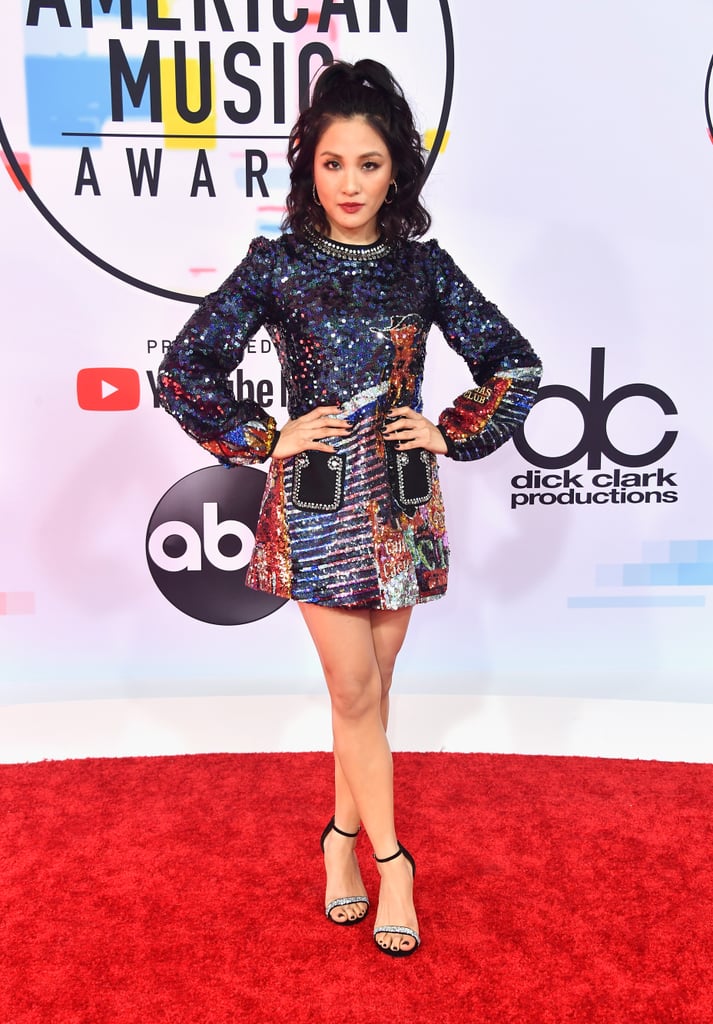 American Music Awards Red Carpet Dresses 2018