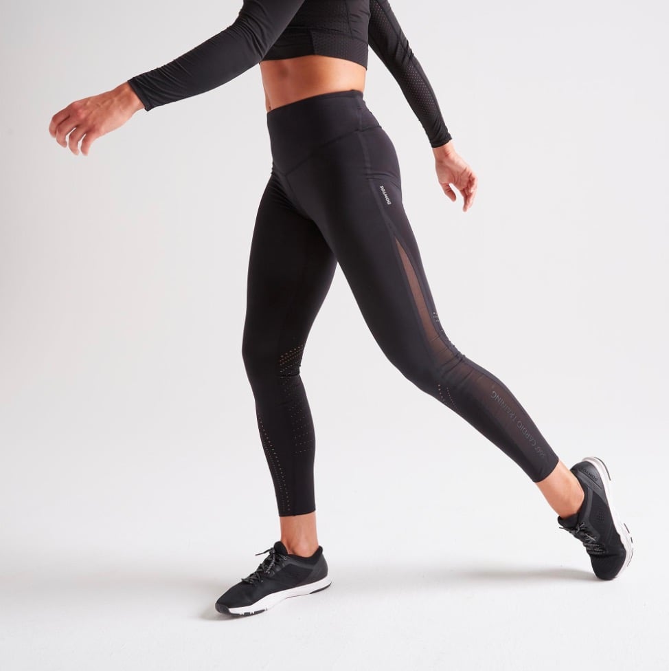 Best Squat-proof Leggings: Domyos 900 Women's Fitness Cardio Training 7/8  Leggings, 18 Squat-Proof Leggings for Every Budget