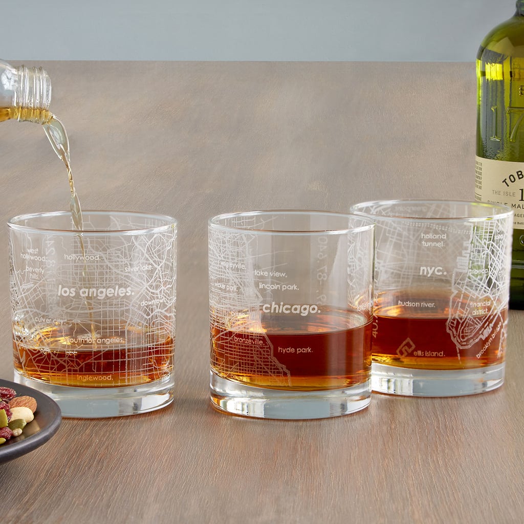 For the Person Who Loves Their City: City Map Glass