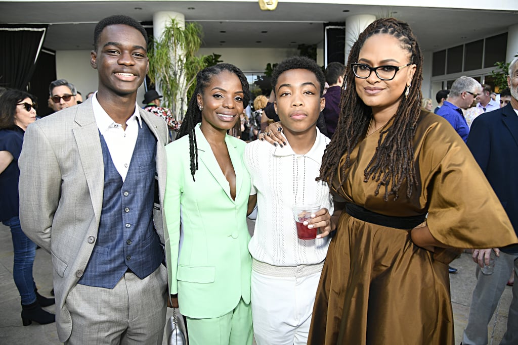 Asante Blackk and the Cast of When They See Us at the BAFTA Los Angeles and BBC Tea Party