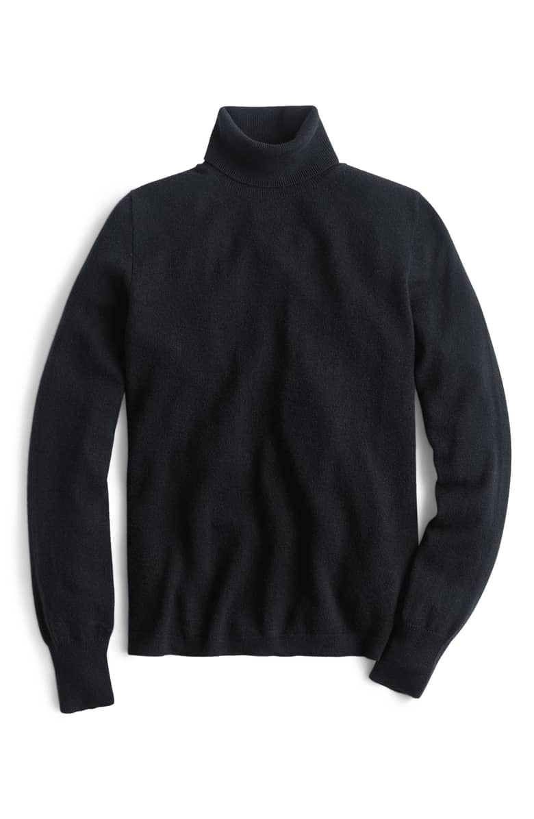 J.Crew Everyday Cashmere Turtleneck Sweater