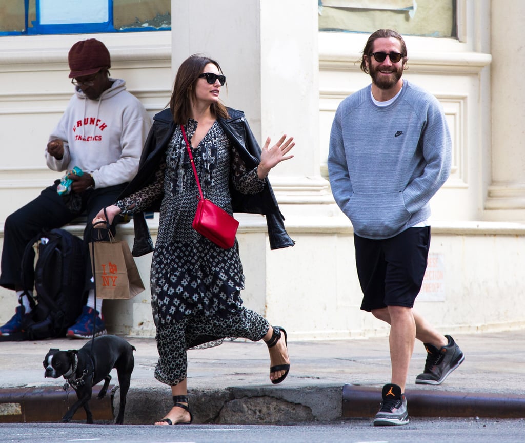 Jake Gyllenhaal and Alyssa Miller in NYC | Pictures