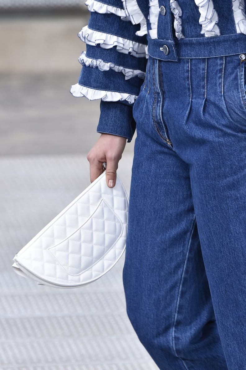 A Chanel Bag on the Runway During Paris Fashion Week