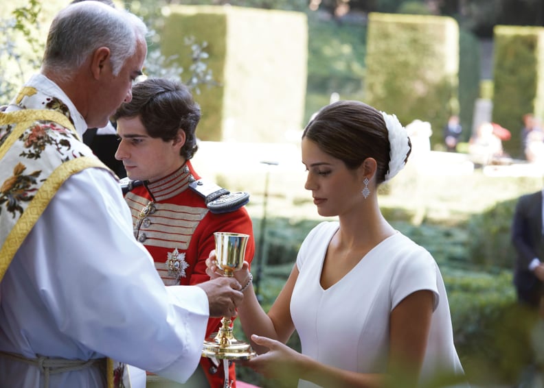 Her Dress Featured Cap Sleeves