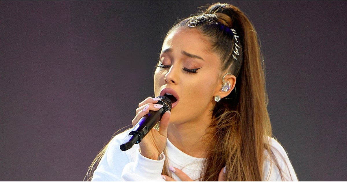 Ariana Grande Performances At One Love Manchester Concert