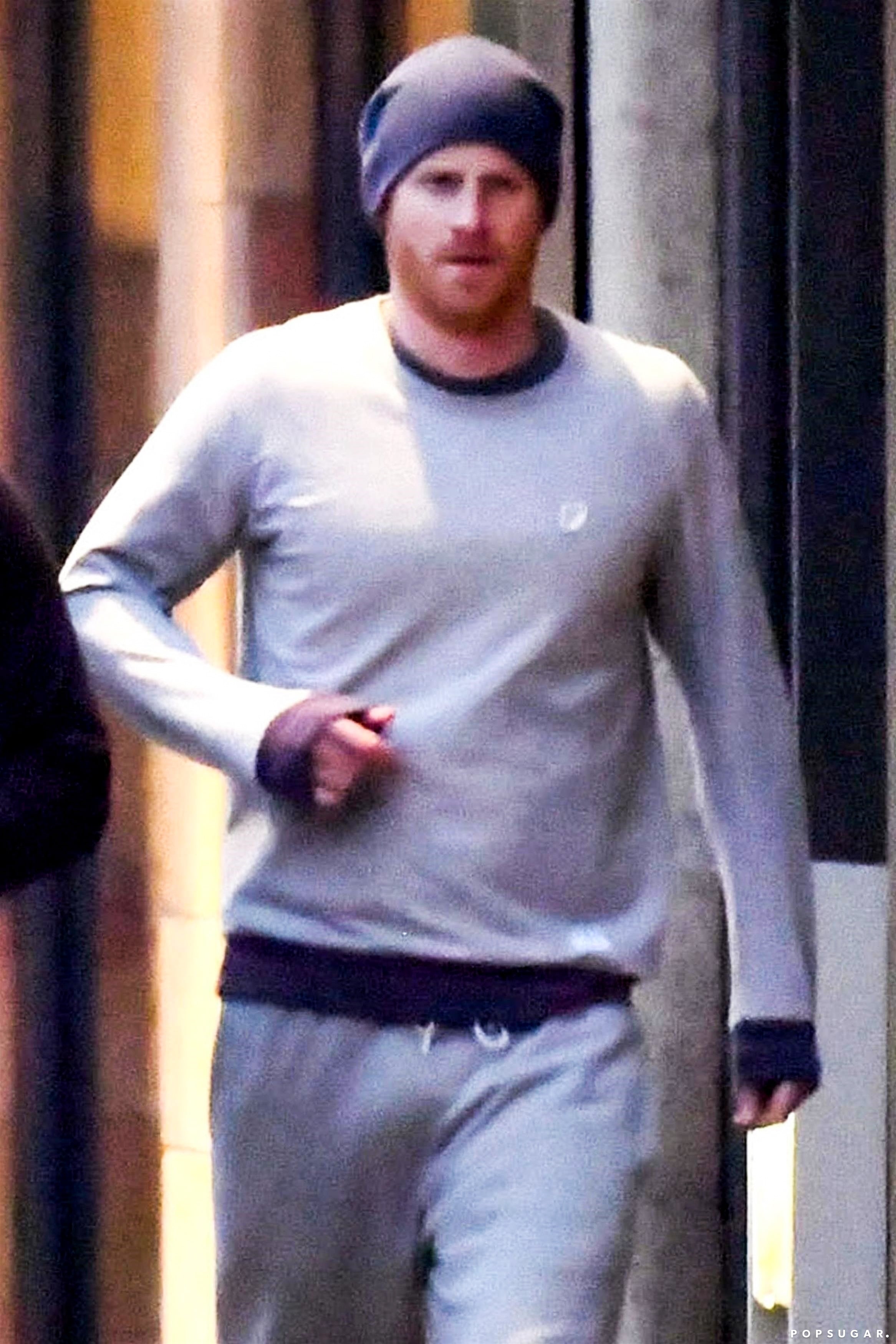 Prince Harry Leaving the Gym in London After Engagement News POPSUGAR