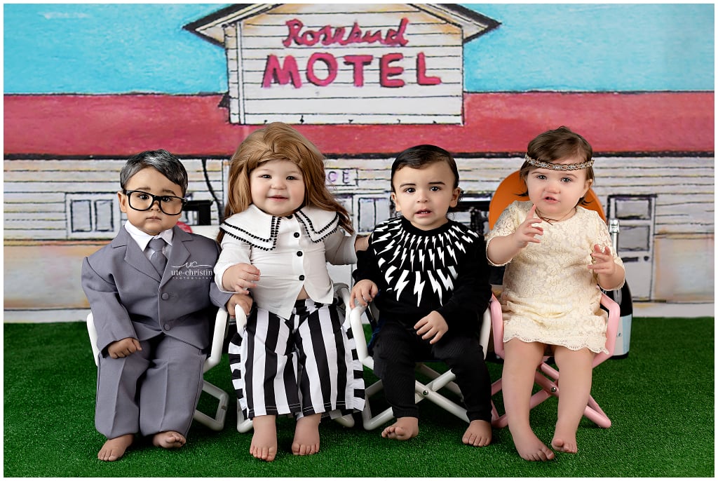 Adorable Schitt's Creek Cake Smash With Babies