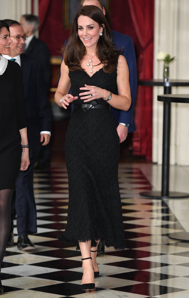 Kate in Alexander McQueen, March 2017