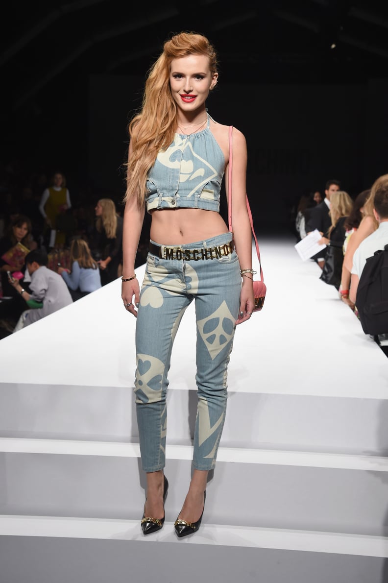 Bella Thorne at Milan Fashion Week Spring 2015