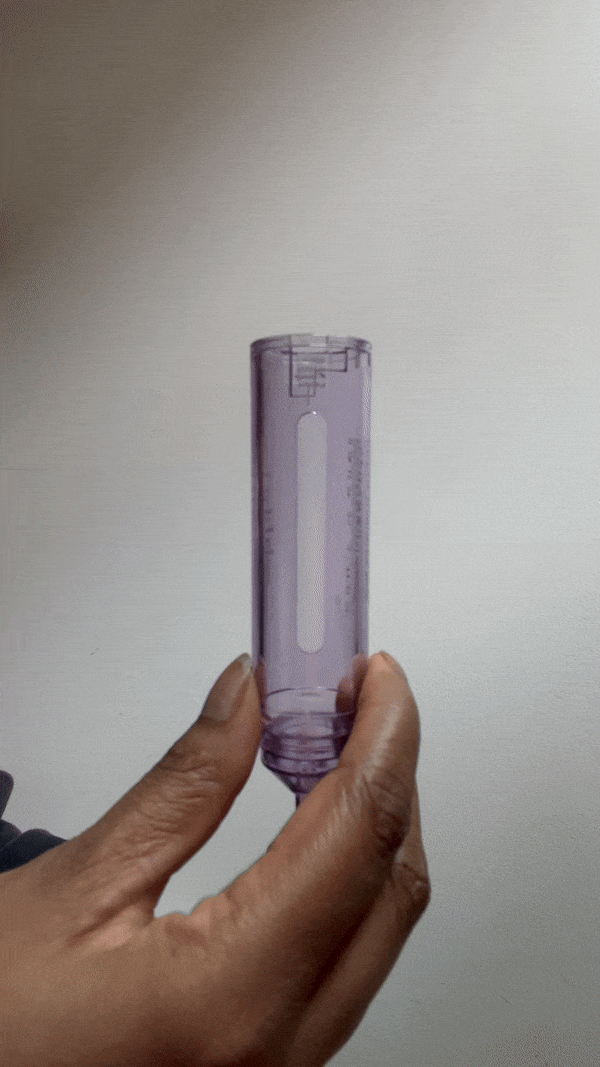 Replacing the serum cartridge of the Major Fade Hyper Serum.