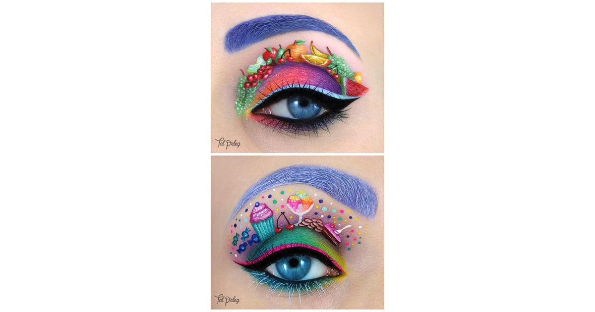 Totally Sweet Eye Makeup Illustrations POPSUGAR Beauty Photo 26