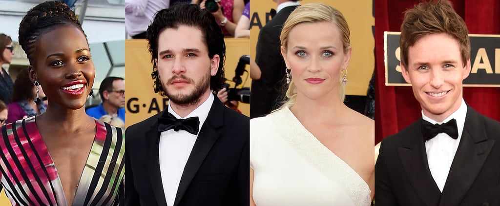 Celebrities on the SAG Awards Red Carpet 2015