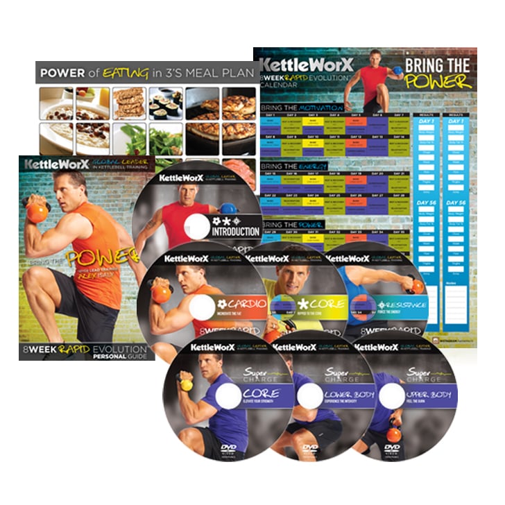 Kettleworx 8-Week Rapid Revolution DVD Set