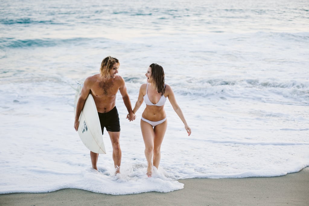 California Beach Engagement Shoot