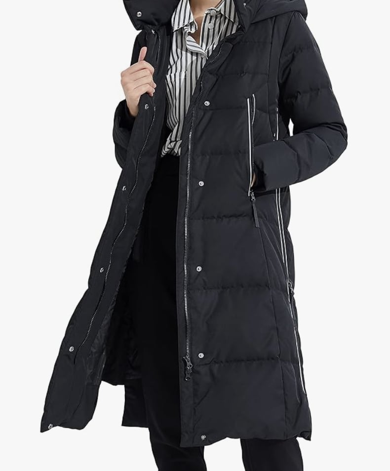 Orolay Thickened Long Down Jacket