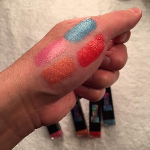 "These lipsticks are perfect," Nguyen enthused. "They are gorgeous on their own with their pearlescent finish, but could look awesome layered with one another."
