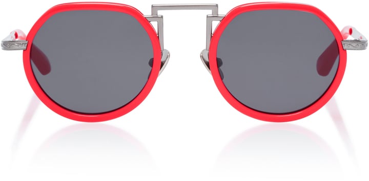 Rosie Assoulin Small Round Sunglasses