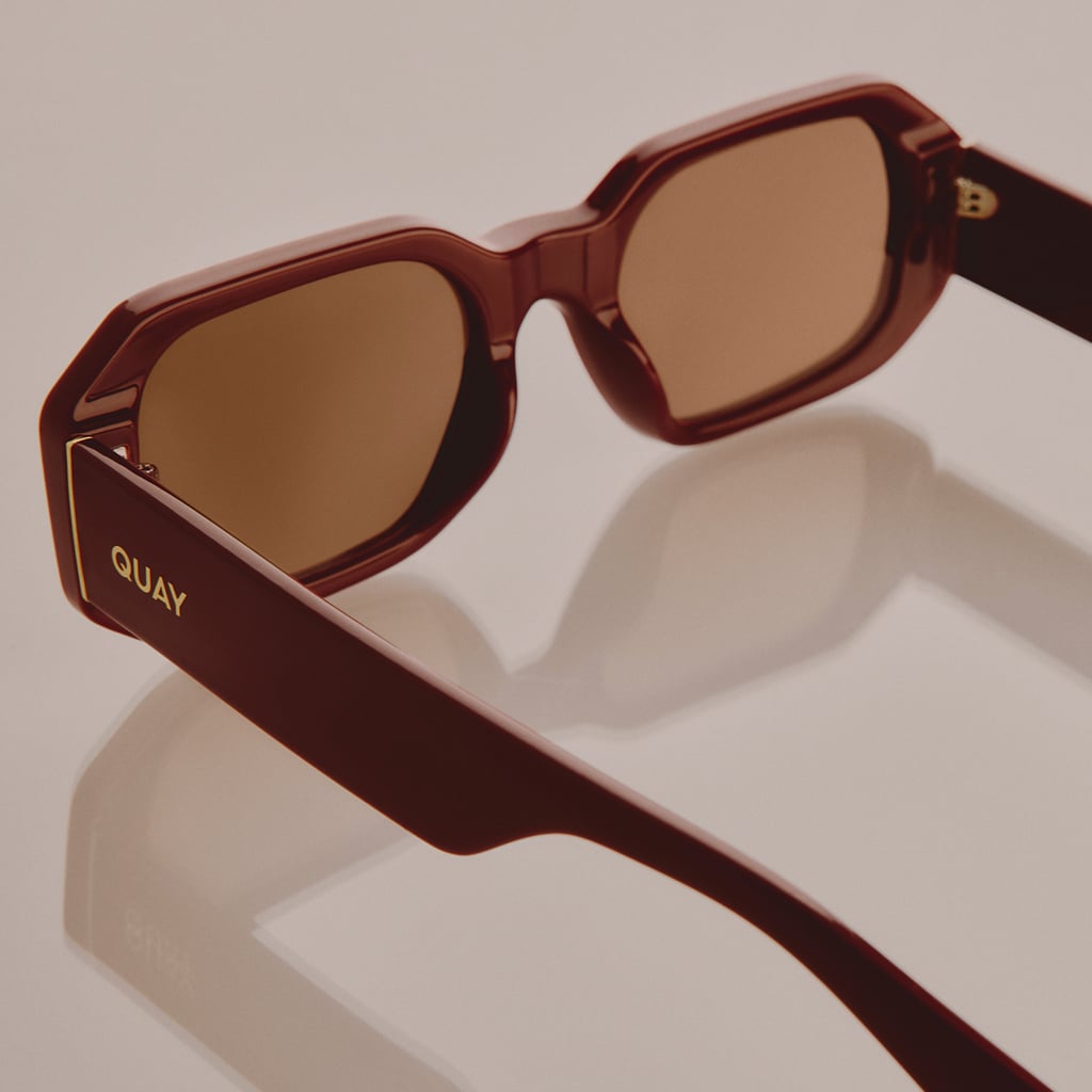Quay Hyped Up 90s Square Sunglasses