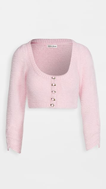 For Love & Lemons Anastasia Cropped Cardigan