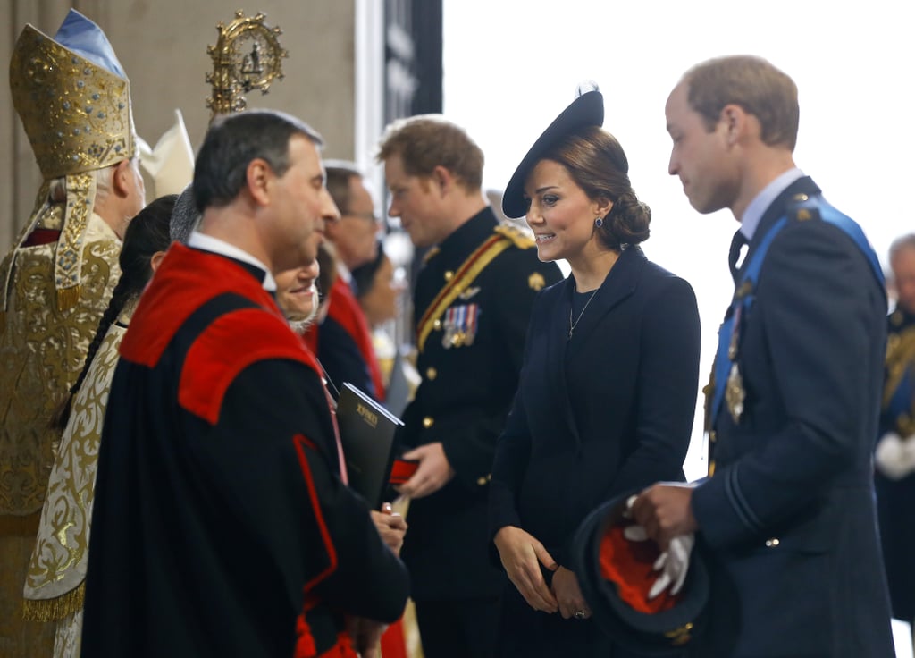 Kate Middleton and Prince William at St. Paul's Cathedral