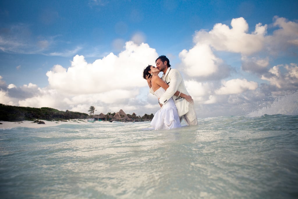 Trash-the-Dress Photo Shoot in Tulum, Mexico