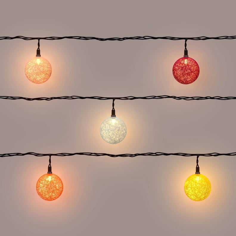 Opalhouse Incandescent Mini Outdoor Colored String Orb String Lights
