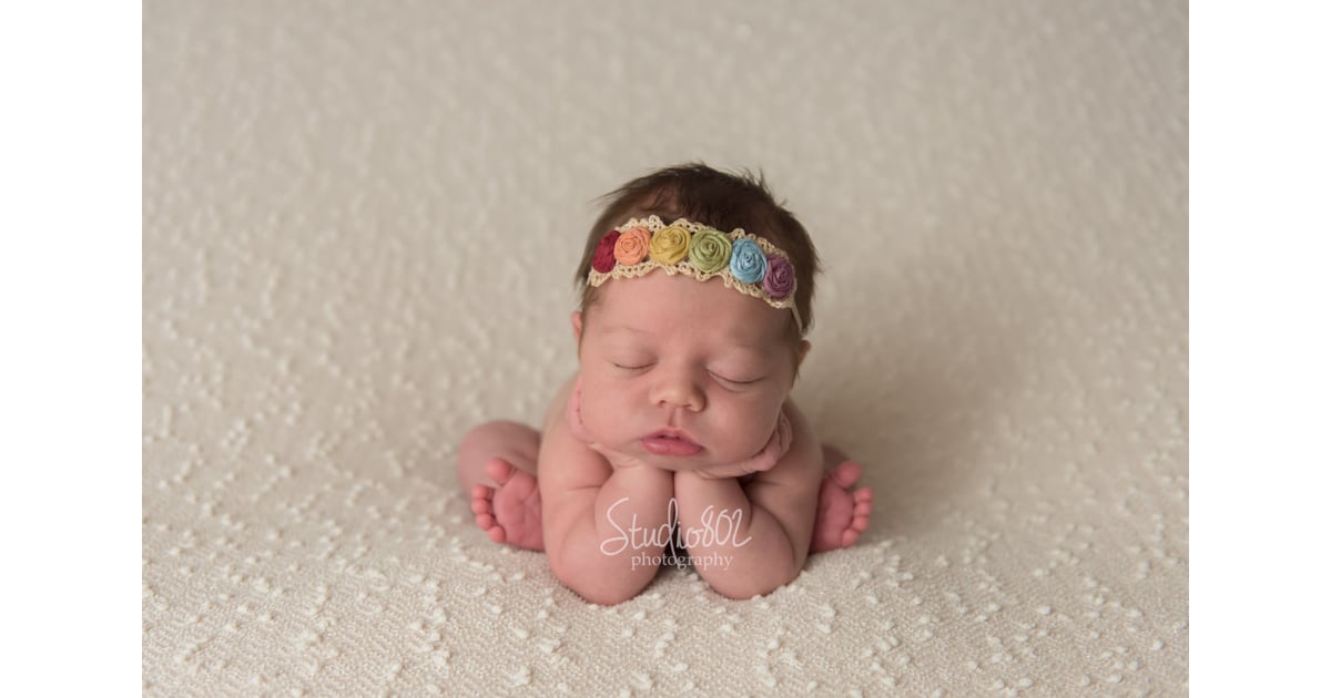 baby rainbow headband