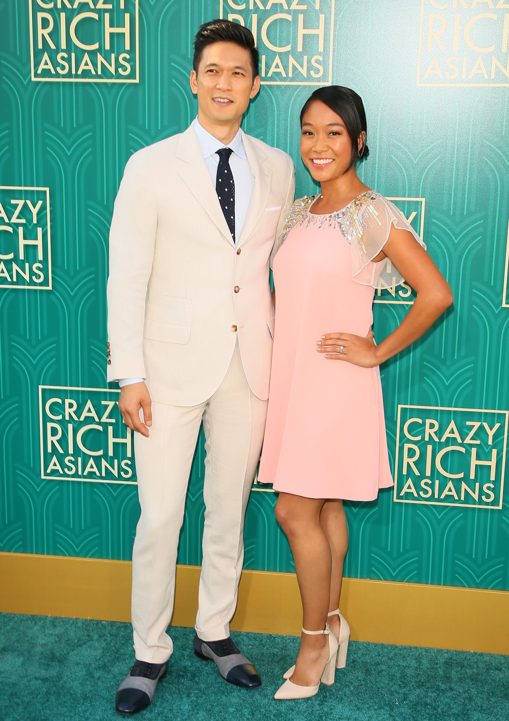 Pictured Harry Shum Jr And His Wife Shelby Rabara The Cast Of Crazy Rich Asians Showed Up Ready To Impress At The Premiere See The Pictures Popsugar Celebrity Photo 27 So really, his net worth could be much more than that. harry shum jr and his wife shelby
